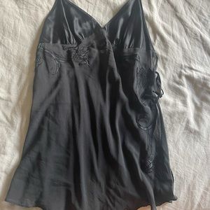 Victoria Secret Black Slip Dress